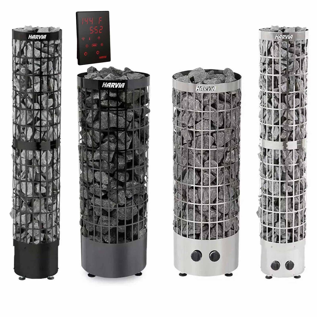 Harvia Cilindro – Sleek and Efficient Sauna Heater 6.6 kW / 6.8 kW