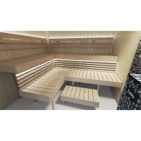 Mensole per Sauna Di Pioppo: 28x120 Lunghezza: 390 / 590 / 8