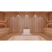 Sauna Profilholz Erle STS4 15x120 mm - 1800 / 2100 / 2400 mm