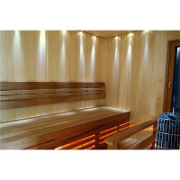 Thermo Espe SaunaBanklatten 28x120  Länge: 1500 / 1800 